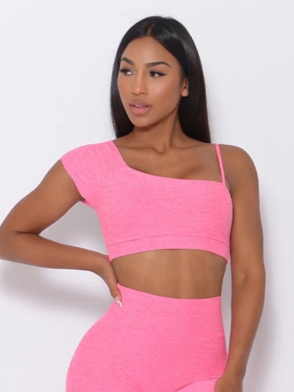 Bombshell Sportswear Adore Sports Bra 
Hollywood Pink